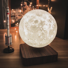 Load image into Gallery viewer, Levitating Moon Lamp